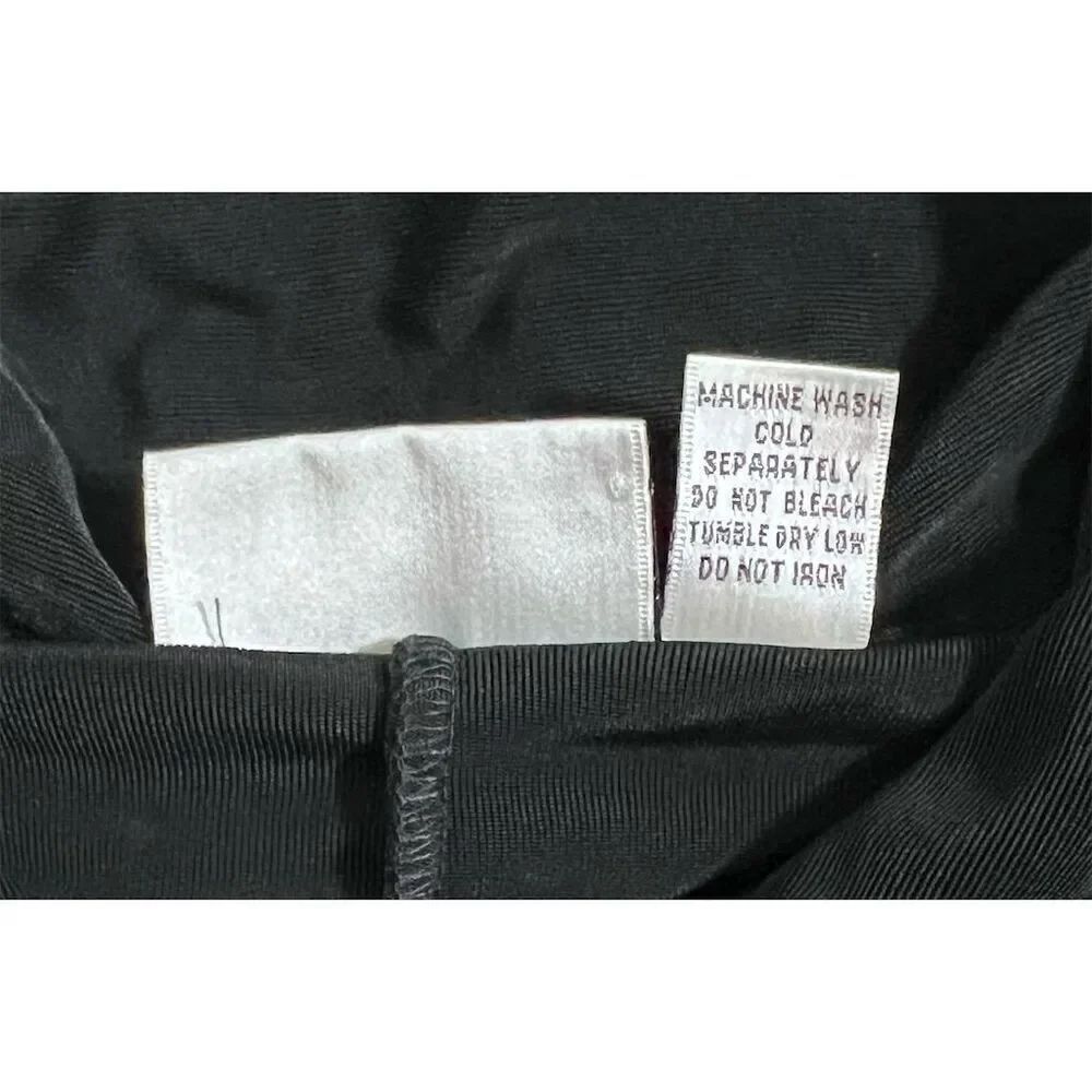 Chico's Private Edition Women's Black Button-Up Shirt Size L Standard Travel - Picture 7 of 7